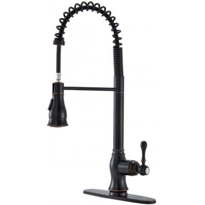 SHACO Antique Single Handle Pull Down Sprayer Oil Rubbed Bronze Kitche...